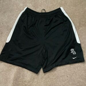 Nike Black and White Athletic Shorts